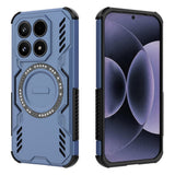 Xiaomi 17 EIDERWOOD Hybrid Håndverkerdeksel m. Varmeutslipp - Blå