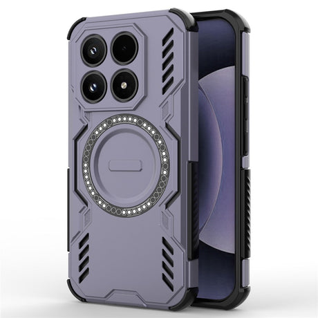 Xiaomi 17 EIDERWOOD Hybrid Håndverkerdeksel m. Varmeutslipp - Lilla