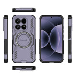 Xiaomi 17 EIDERWOOD Hybrid Håndverkerdeksel m. Varmeutslipp - Lilla