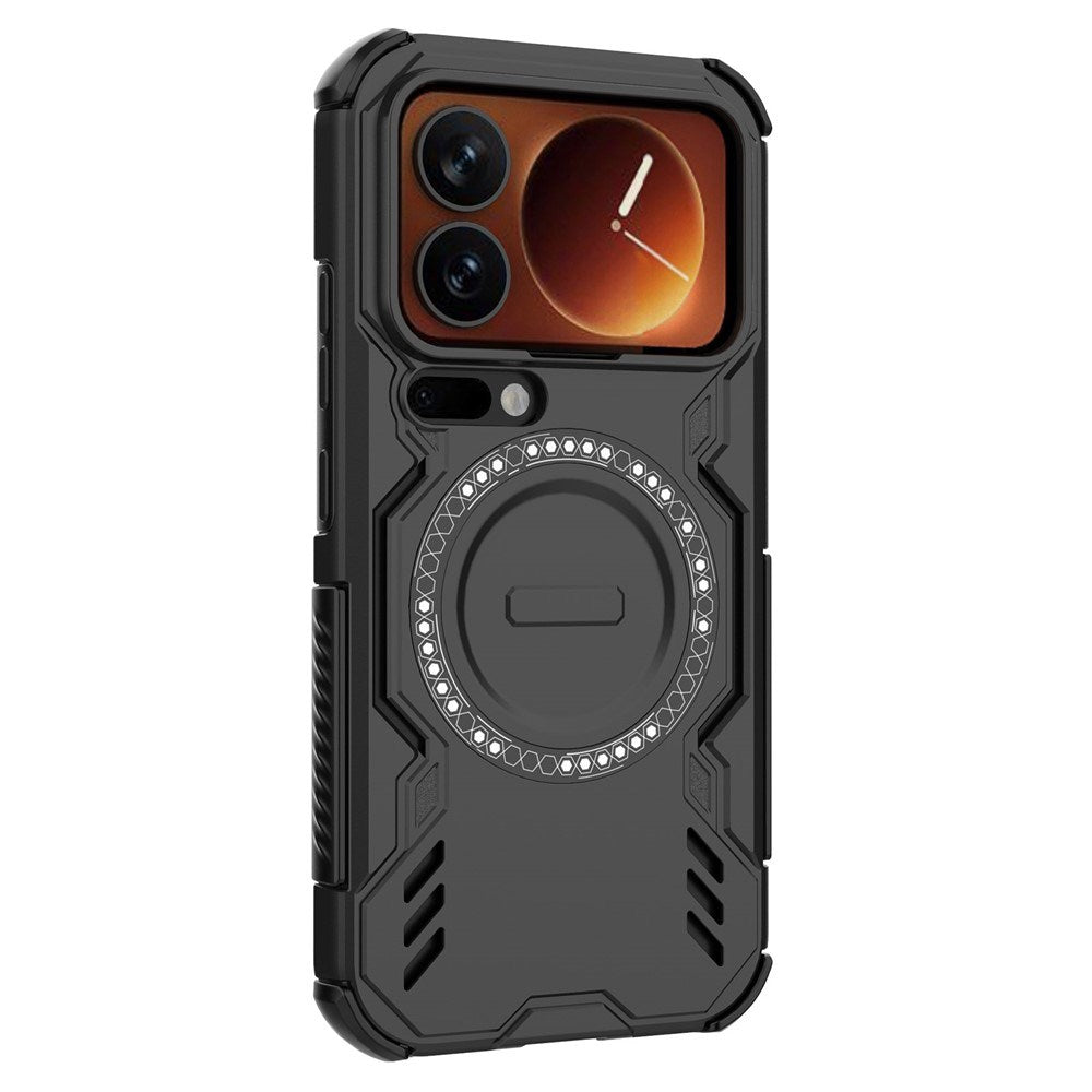Xiaomi 17 Pro EIDERWOOD Hybrid Håndverkerdeksel m. Varmeutslipp - Svart