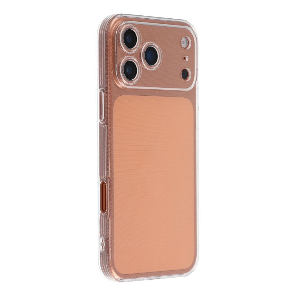 EIDERWOOD iPhone 17 Pro Fleksibelt Plast Deksel – Gjennomsiktig
