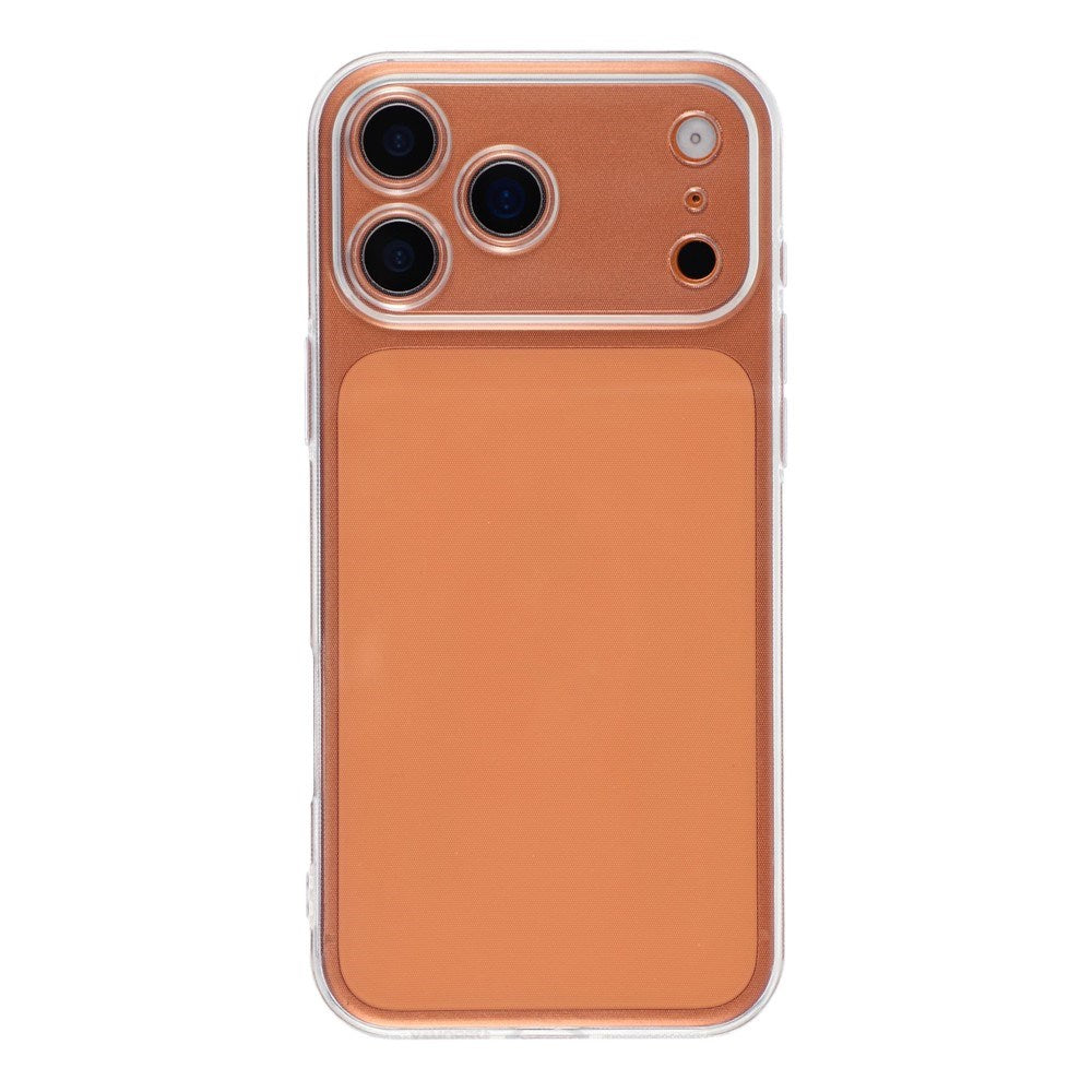 EIDERWOOD iPhone 17 Pro Fleksibelt Plast Deksel – Gjennomsiktig