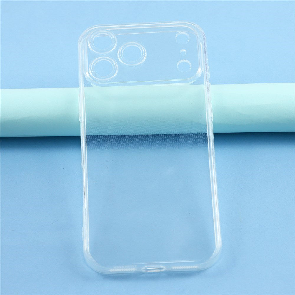 EIDERWOOD iPhone 17 Pro Fleksibelt Plast Deksel – Gjennomsiktig