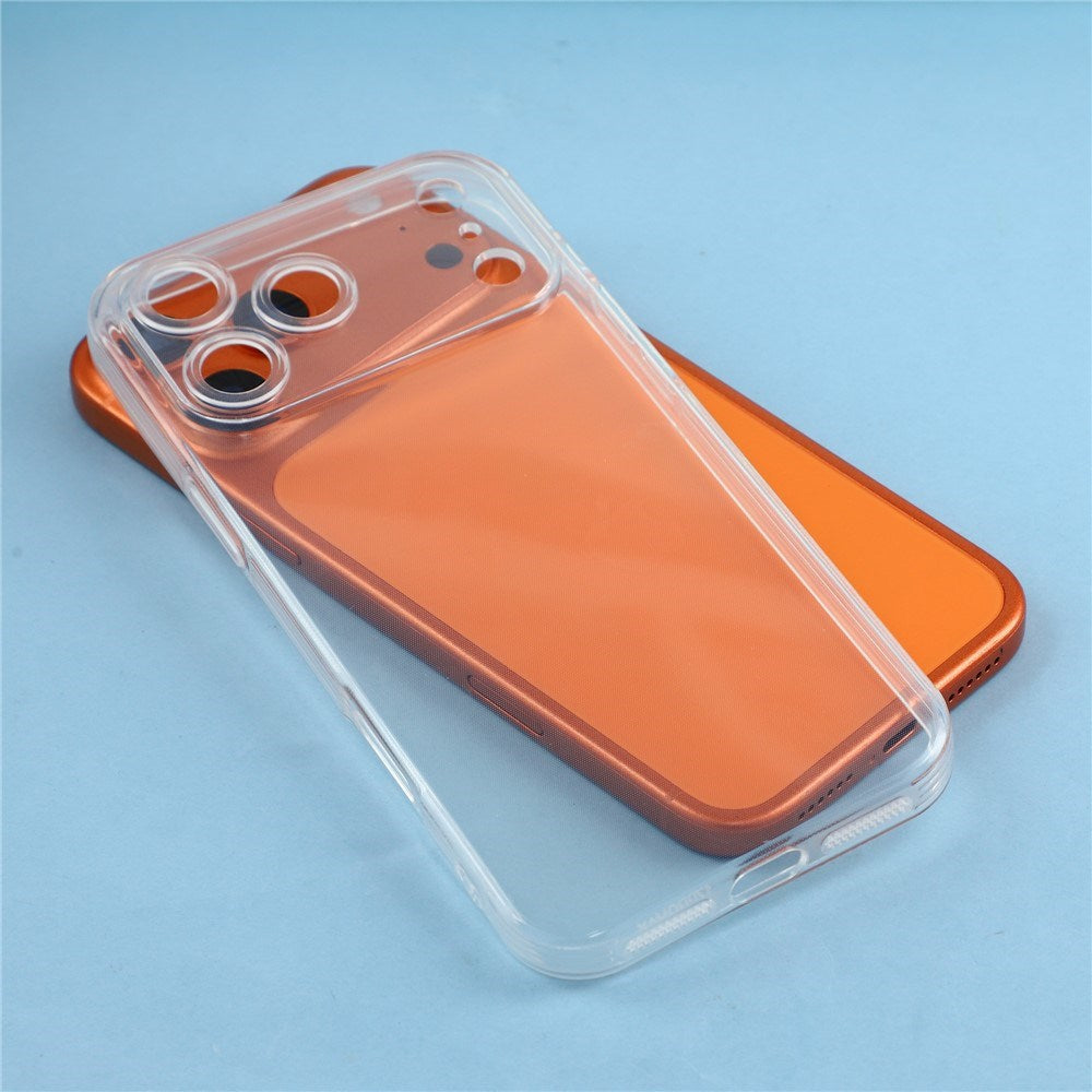 EIDERWOOD iPhone 17 Pro Fleksibelt Plast Deksel – Gjennomsiktig