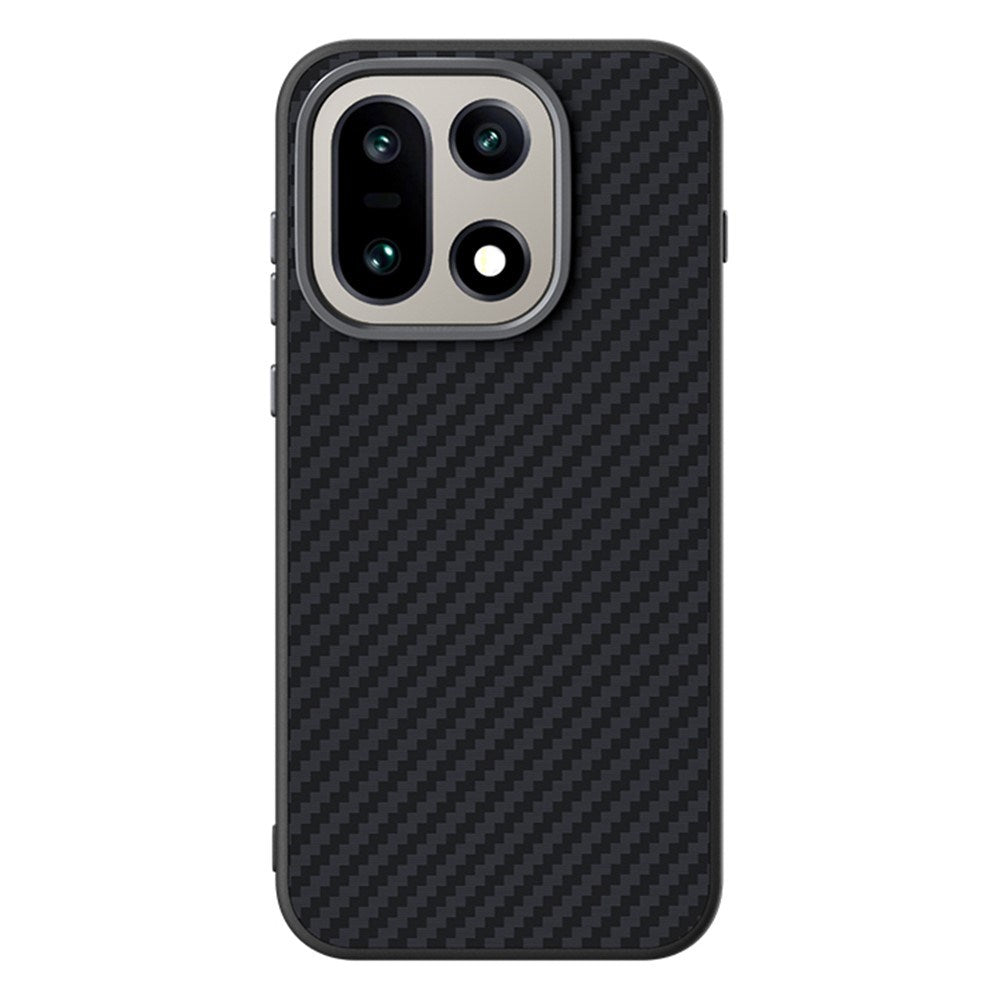 OnePlus 15 Karbonfiber Deksel  - Svart