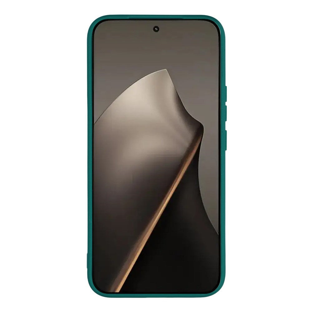 Xiaomi 15T Pro EIDERWOOD Fleksibelt Plast Deksel - Mørkegrønn