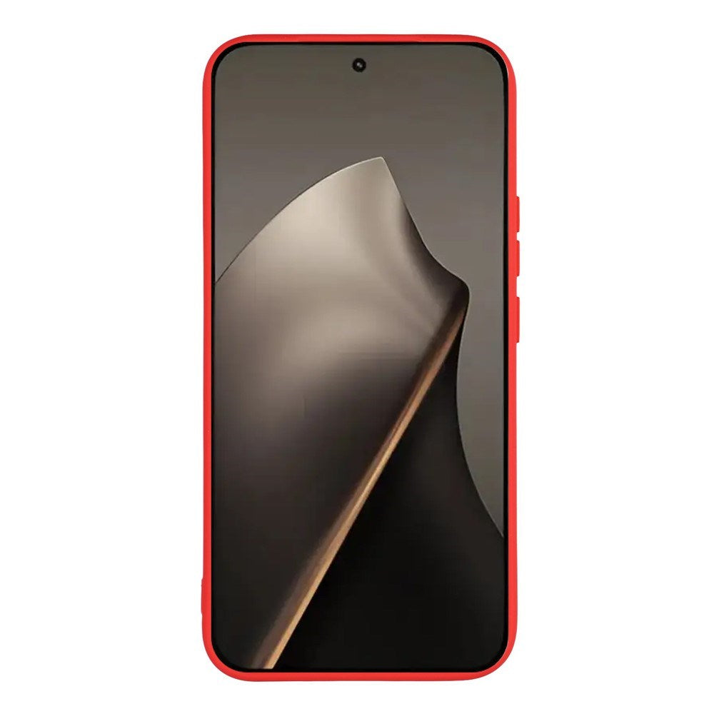 Xiaomi 15T Pro EIDERWOOD Fleksibelt Plast Deksel - Rød
