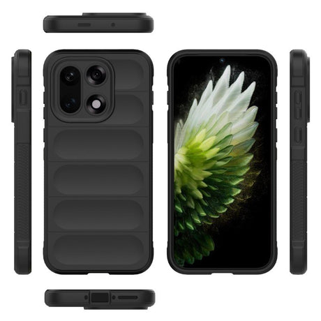 EIDERWOOD OnePlus 15 Håndverker Bakdeksel + Skjermbeskytter i Herdet Glass - Svart