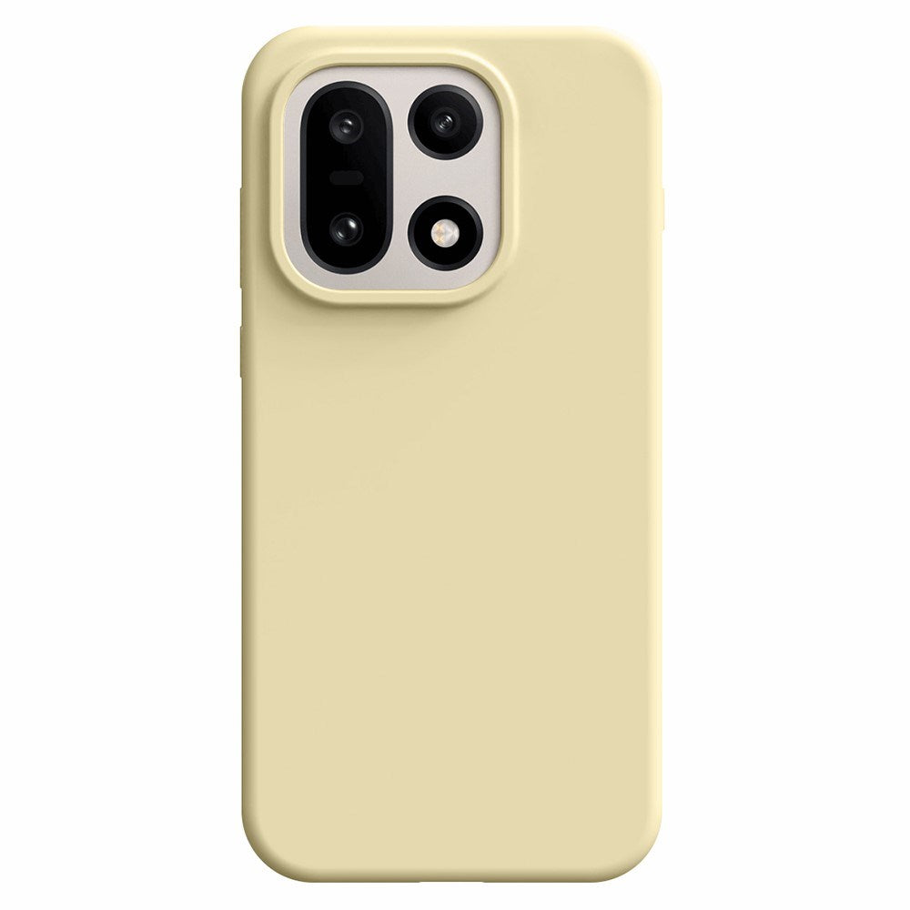 EIDERWOOD OnePlus 15 Silikon Deksel - Gul