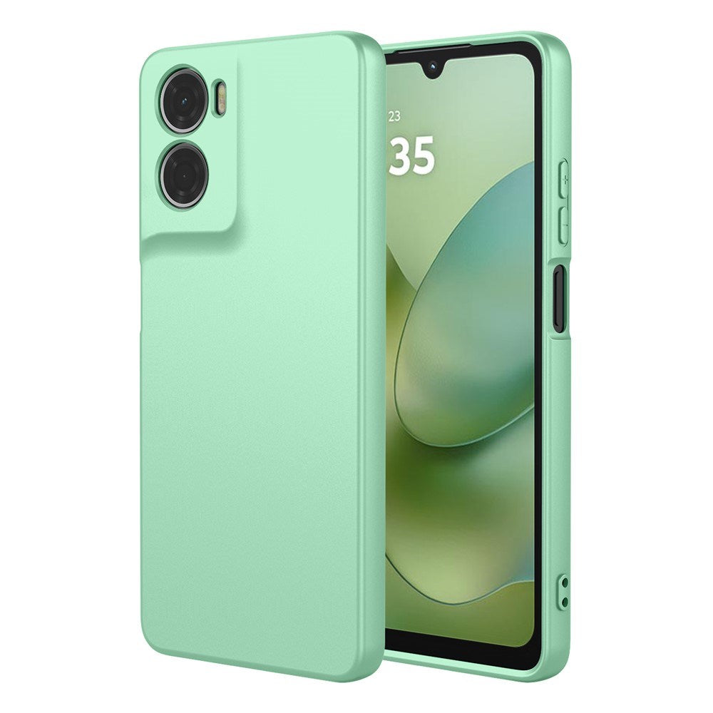 Motorola Moto G06 EIDERWOOD Fleksibelt Plast Deksel - Lysegrønn