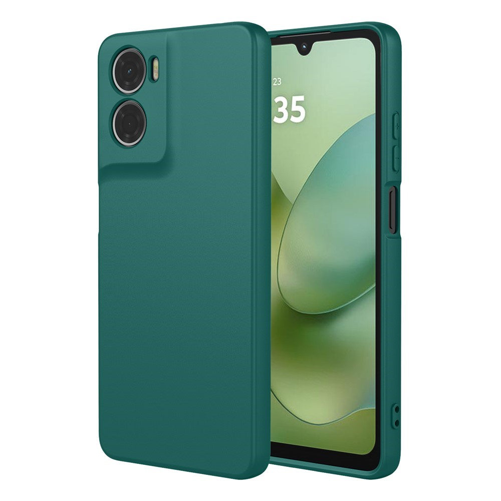 Motorola Moto G06 EIDERWOOD Fleksibelt Plast Deksel - Grønn