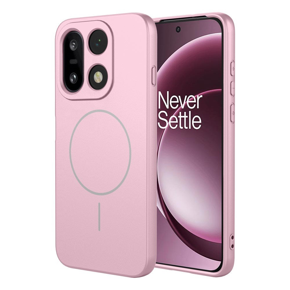 EIDERWOOD OnePlus 15 Fleksibelt Plast Deksel - MagSafe  Kompatibel - Rosa