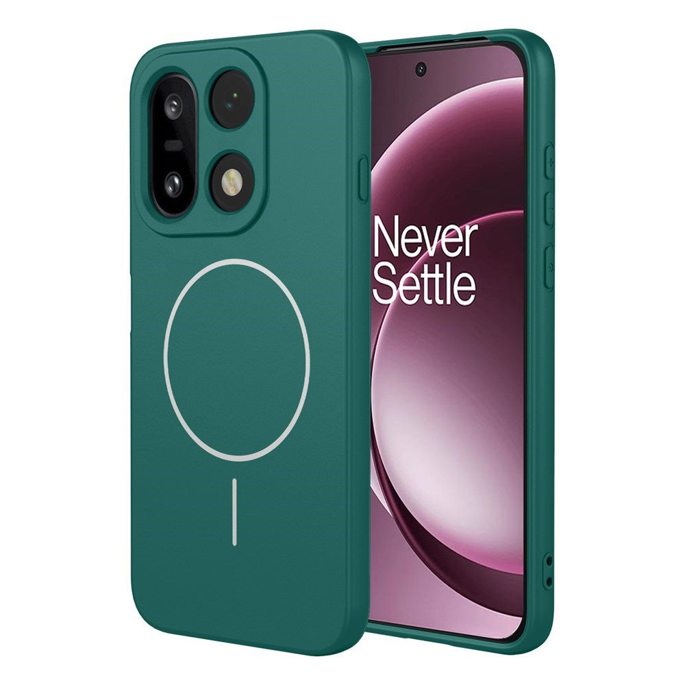 EIDERWOOD OnePlus 15 Fleksibelt Plast Deksel - MagSafe  Kompatibel - Grønn