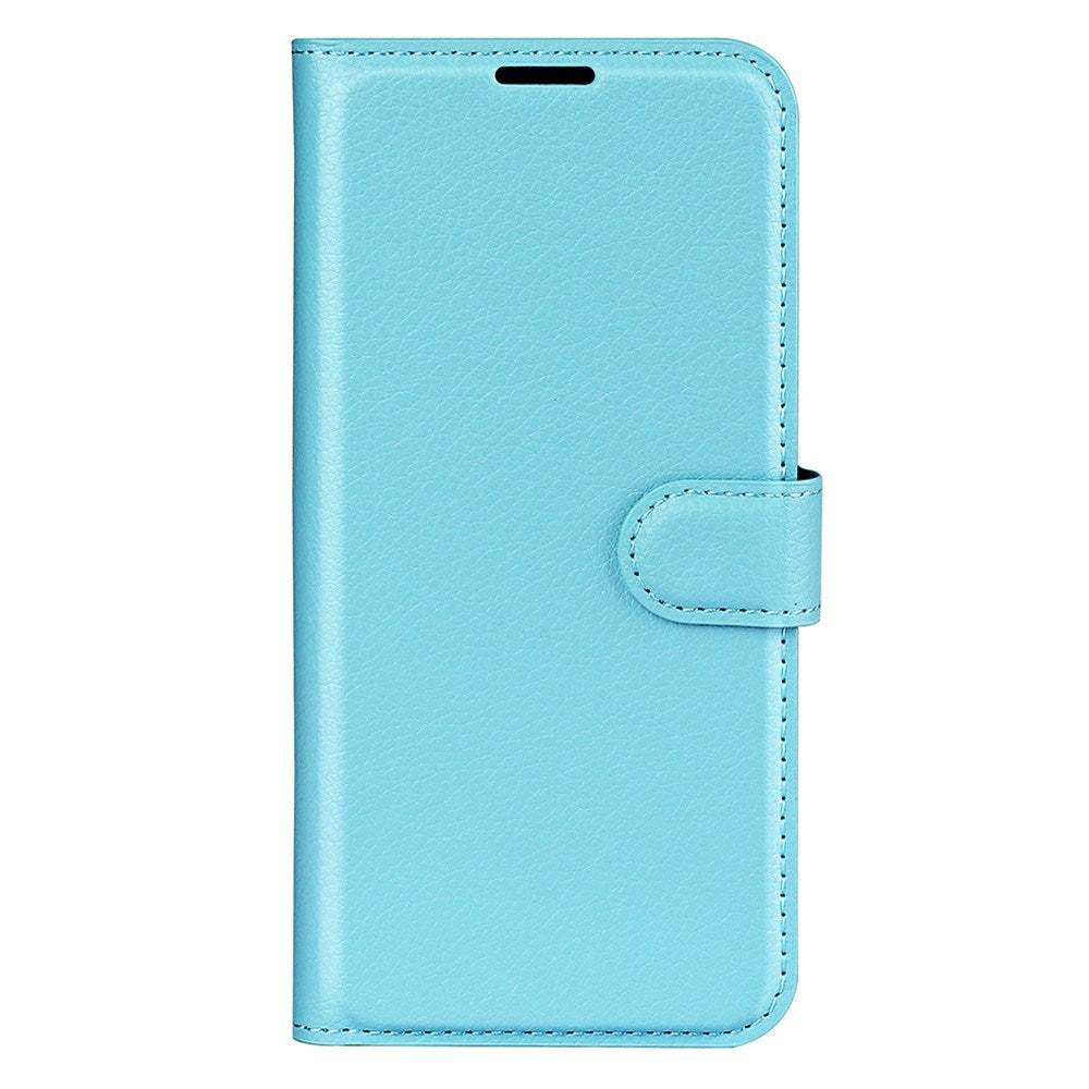 Xiaomi 17 EIDERWOOD Litchi Tekstur Kunstlær Flip Deksel m. Kortholder - Blå