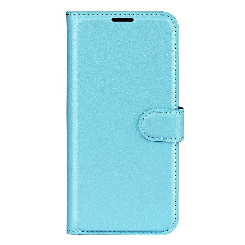 Xiaomi 17 Pro Max AMORUS Litchi Tekstur Kunstlær Flip Deksel m. Kortholder - Blå
