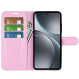 EIDERWOOD OPPO Find X9 Pro Kunstskinn Flip Deksel m. Kortholder & Ståfunksjon - Rosa