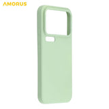 Xiaomi 17 Pro Amorus Fleksibelt Plast Deksel - Lys Grønn