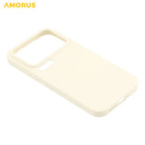 Xiaomi 17 Pro Amorus Fleksibelt Plast Deksel - Beige