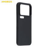 Xiaomi 17 Pro Amorus Fleksibelt Plast Deksel - Svart