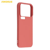 Xiaomi 17 Pro Amorus Fleksibelt Plast Deksel - Rød