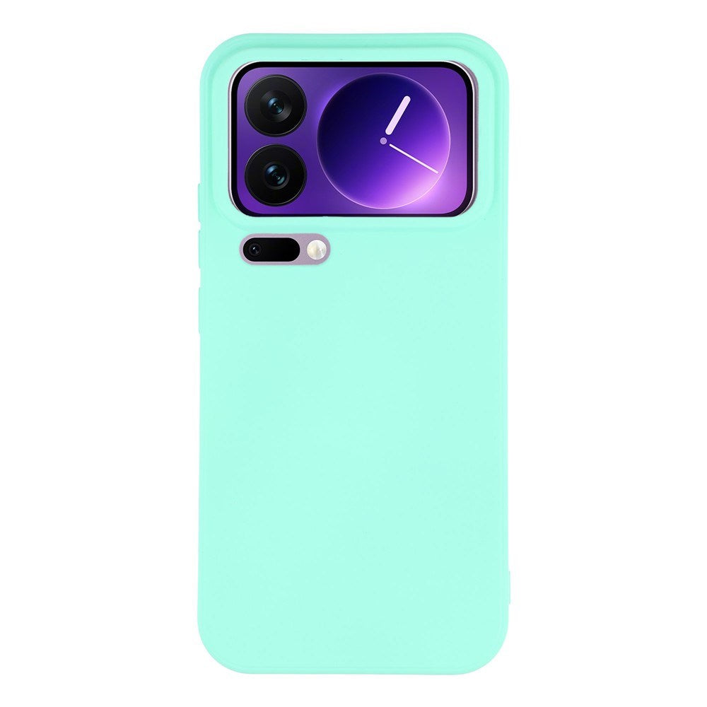 Xiaomi 17 Pro Amorus Fleksibelt Plast Deksel - Turkis