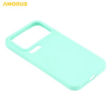 Xiaomi 17 Pro Amorus Fleksibelt Plast Deksel - Turkis