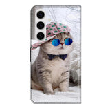 Samsung Galaxy S26 EIDERWOOD Kunstskinn Flip Deksel m. Print - Katt