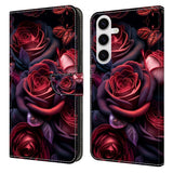 Samsung Galaxy S26 EIDERWOOD Kunstskinn Flip Deksel m. Print - Roser