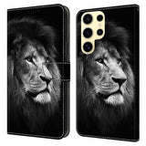 Samsung Galaxy S26 Ultra EIDERWOOD Kunstskinn Flip Deksel m. Print - Løve