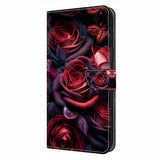 Samsung Galaxy S26 Ultra EIDERWOOD Kunstskinn Flip Deksel m. Print - Roser
