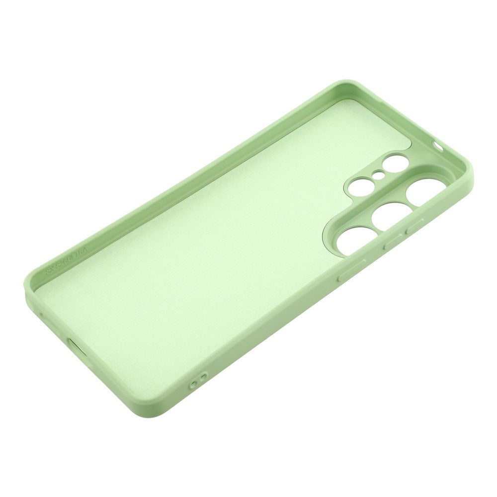 Samsung Galaxy S26 Ultra EIDERWOOD Fleksibelt Plast Deksel - Lys Grønn