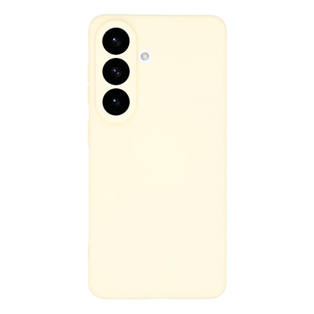 Samsung Galaxy S26 EIDERWOOD Fleksibelt Plast Deksel - Beige