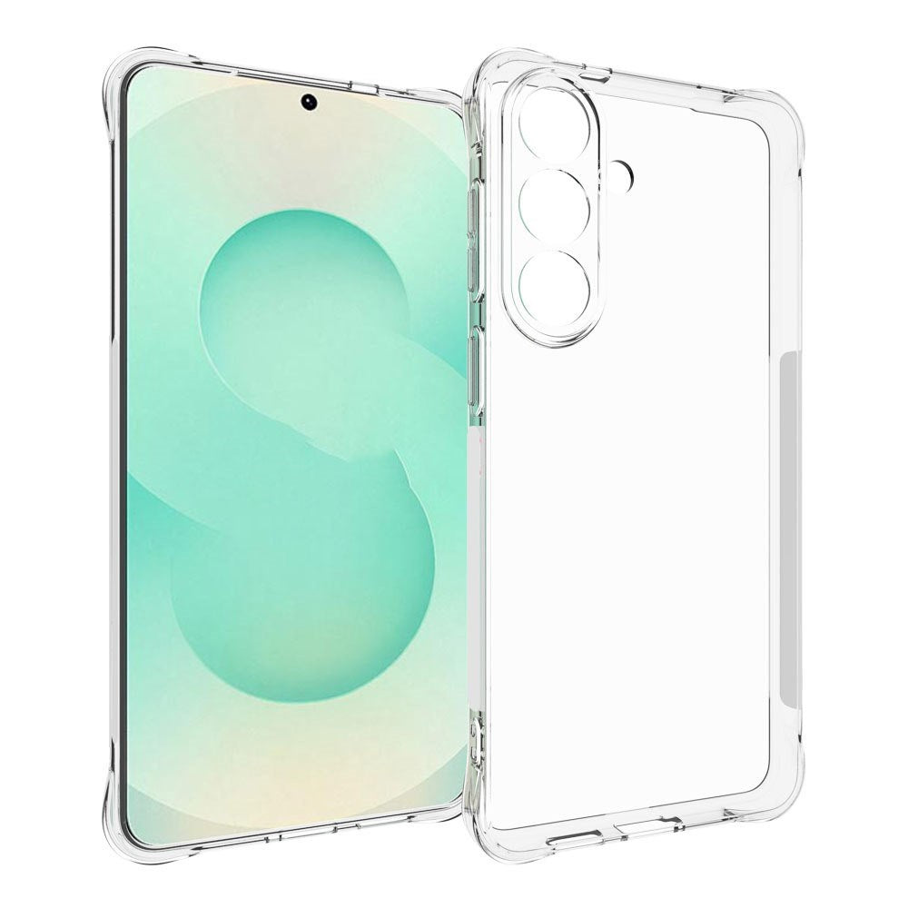 Samsung Galaxy S26+ (Plus) EIDERWOOD Fleksibelt Plast Deksel med Støtabsorberende Hjørner - Gjennomsiktig