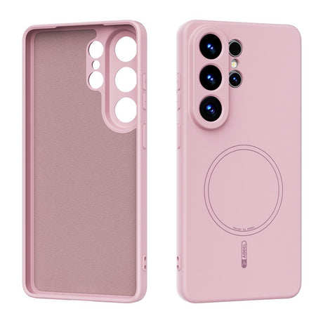Samsung Galaxy S26 Ultra Silikon Deksel – MagSafe Kompatibel – Rosa