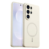 Samsung Galaxy S26 Ultra Silikon Deksel – MagSafe Kompatibel – Beige