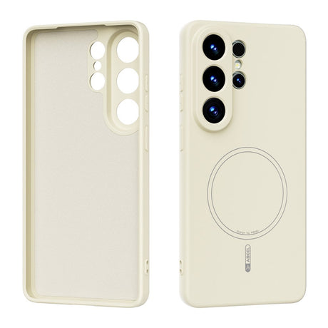 Samsung Galaxy S26 Ultra Silikon Deksel – MagSafe Kompatibel – Beige