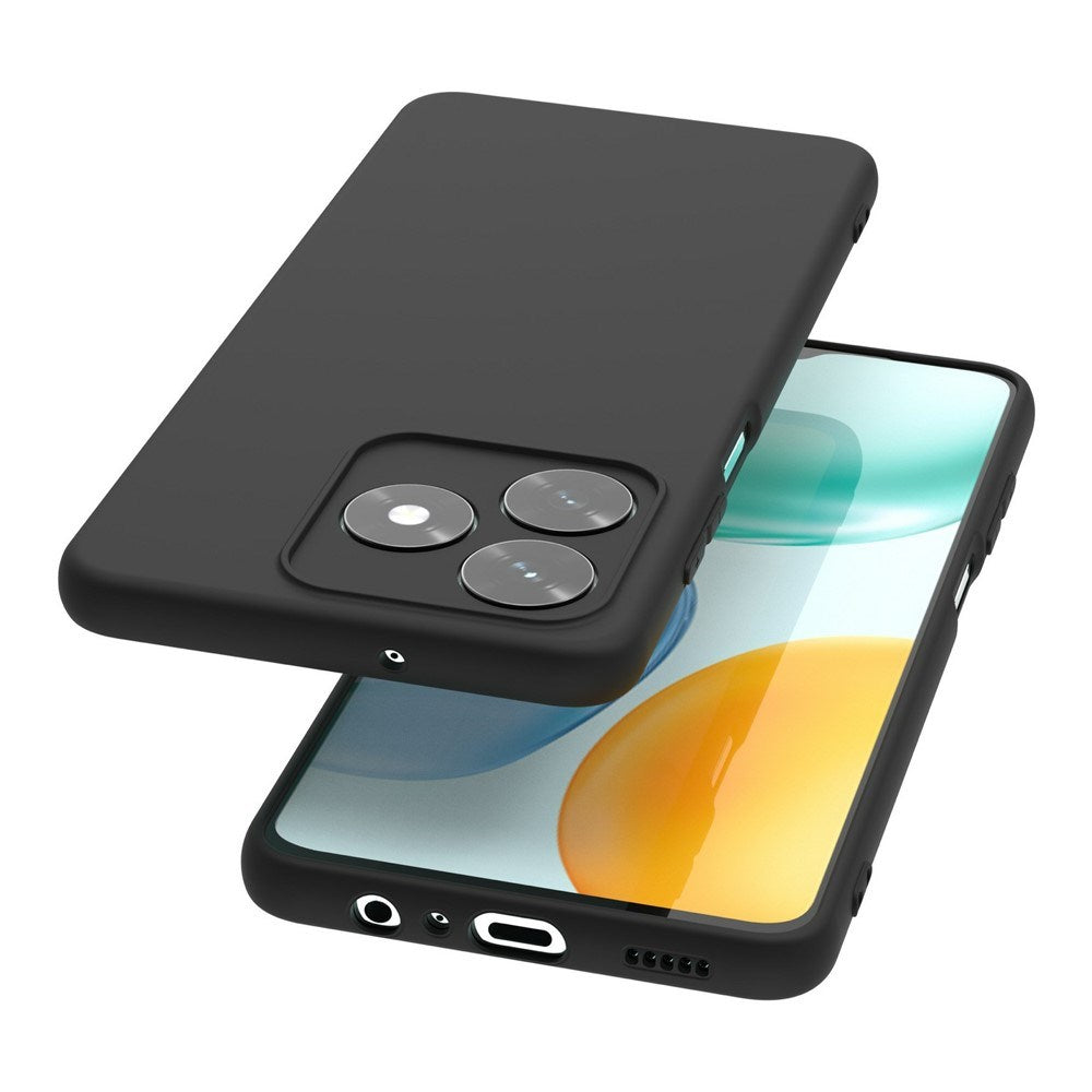 Honor X5c Plus EIDERWOOD Matt Fleksibel Plast Deksel - Svart