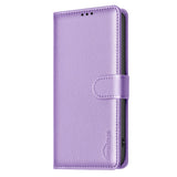 Samsung Galaxy S26+ (Plus) BINFEN Kunstskinn Flip Deksel med RFID Blokkering - Lilla