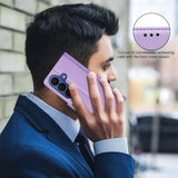 Samsung Galaxy S26+ (Plus) BINFEN Kunstskinn Flip Deksel med RFID Blokkering - Lilla