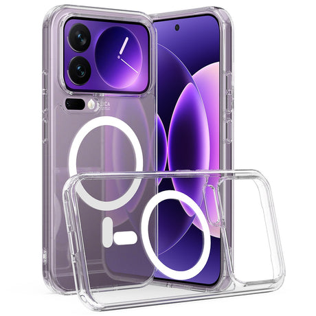Xiaomi 17 Pro Max EIDERWOOD Hybrid Plast Deksel - MagSafe Kompatibel - Gjennomsiktig