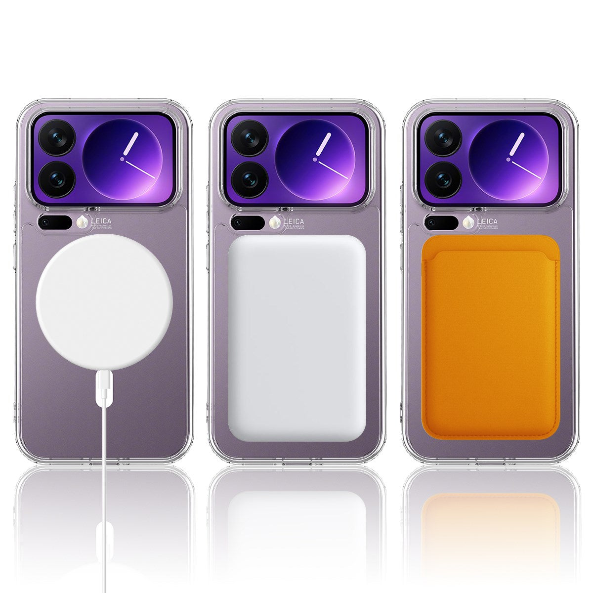 Xiaomi 17 Pro Max EIDERWOOD Hybrid Plast Deksel - MagSafe Kompatibel - Gjennomsiktig