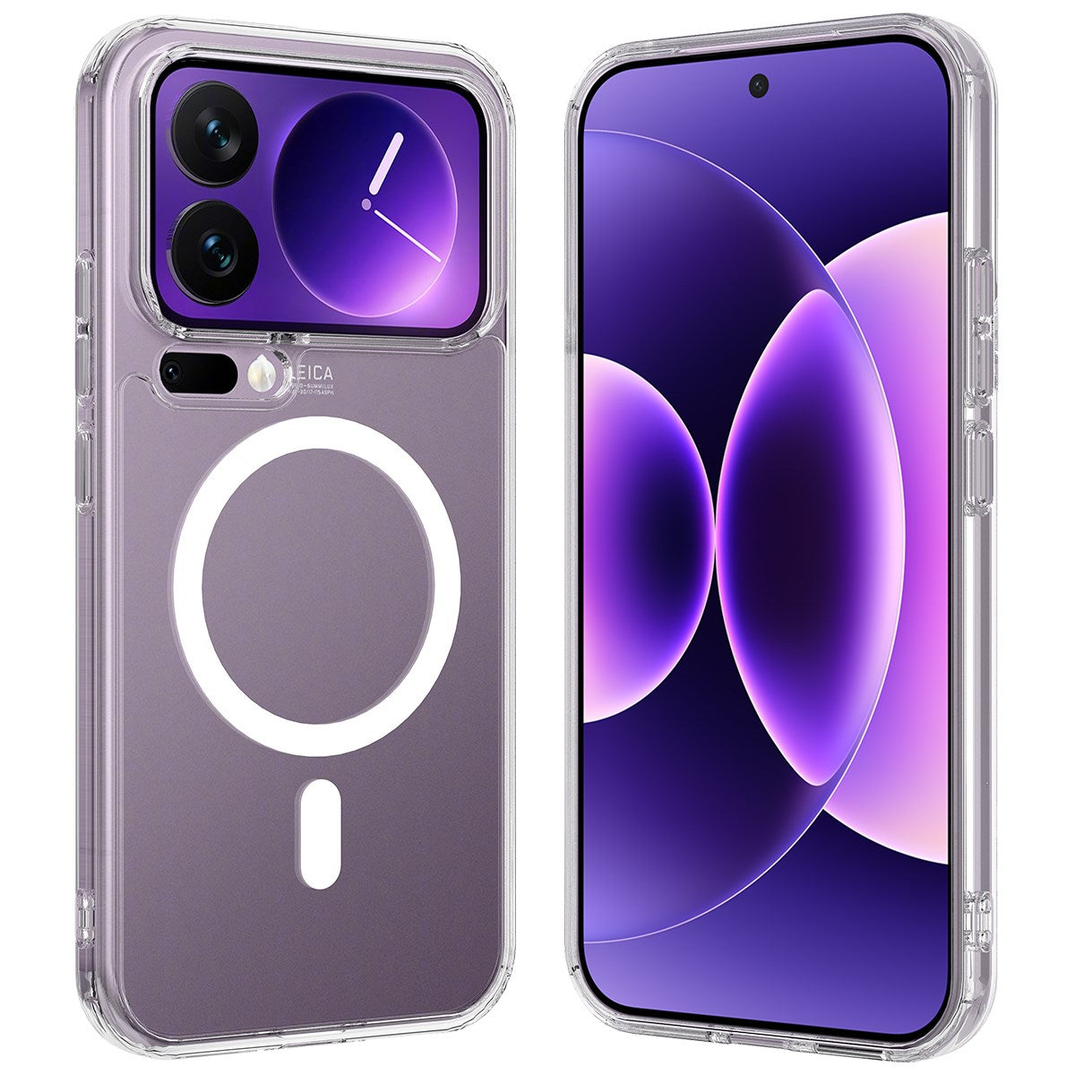 Xiaomi 17 Pro Max EIDERWOOD Hybrid Plast Deksel - MagSafe Kompatibel - Gjennomsiktig
