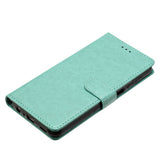 Samsung Galaxy A27 EIDERWOOD Kunstskinn Flip Deksel med Strop - Grønn