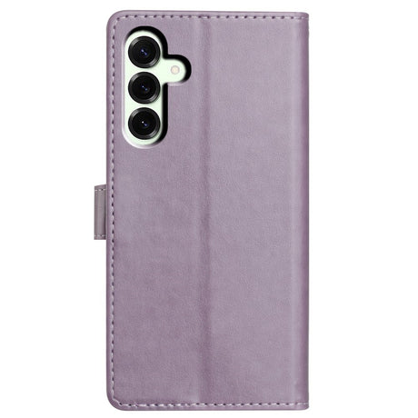 Samsung Galaxy A27 EIDERWOOD Kunstskinn Flip Deksel med Strop - Lille