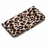 Samsung Galaxy A57 EIDERWOOD Kunstskinn Flip Deksel m. Mønster & Stropp - Leopard