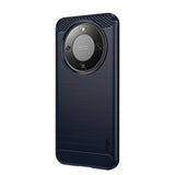 Honor Magic8 Lite MOFI Brushed Carbon Fiber Plast Deksel - Blå