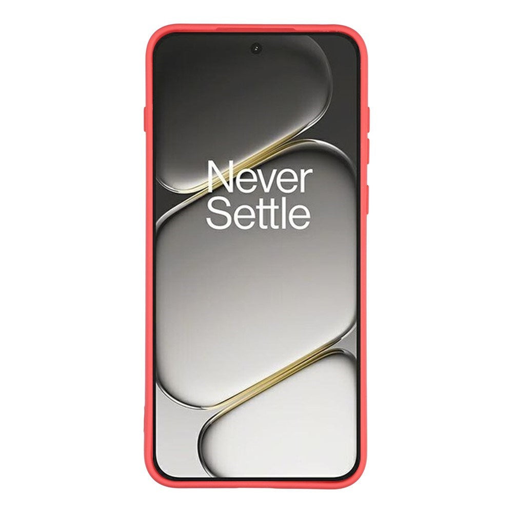 OnePlus 15R EIDERWOOD Fleksibelt Plast Deksel - Rød