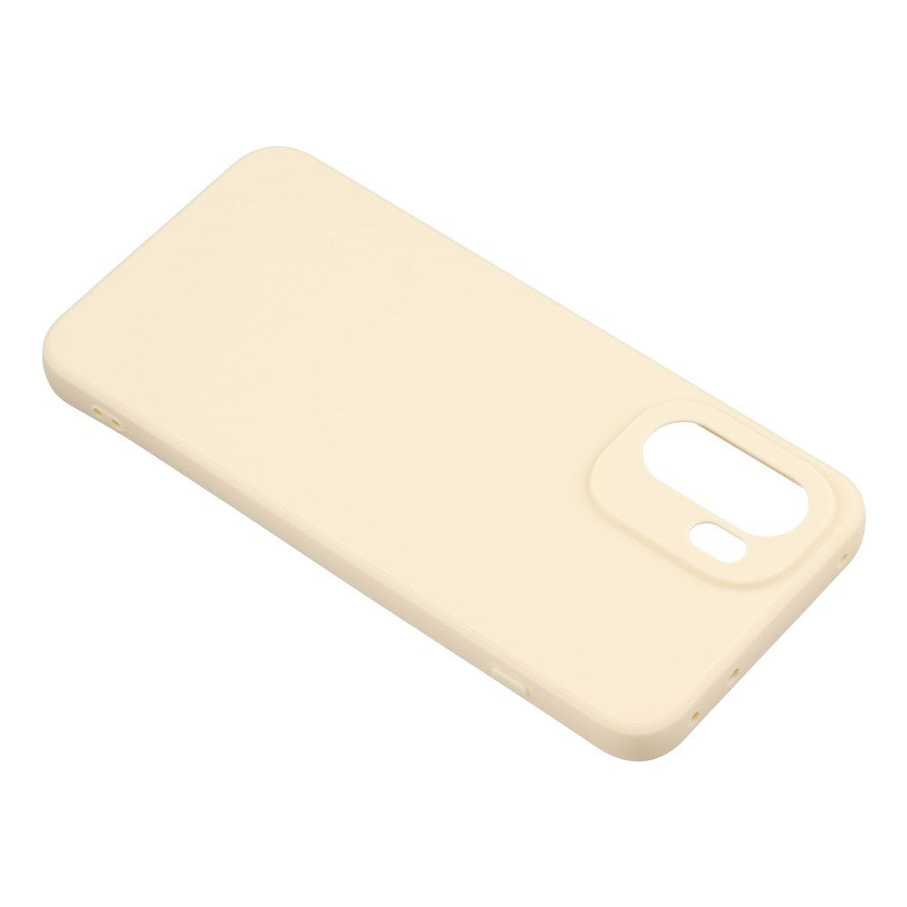 OnePlus 15R EIDERWOOD Fleksibelt Plast Deksel - Beige