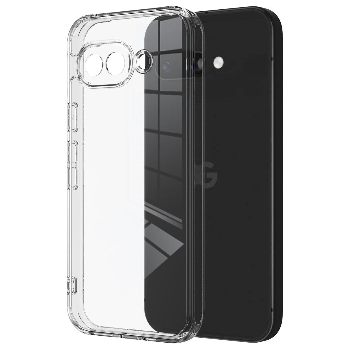 Google Pixel 10a EIDERWOOD Hybrid Deksel - Gjennomsiktig