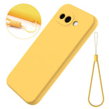 Google Pixel 10a EIDERWOOD Fôret Silikon Deksel m. Rem - Gul